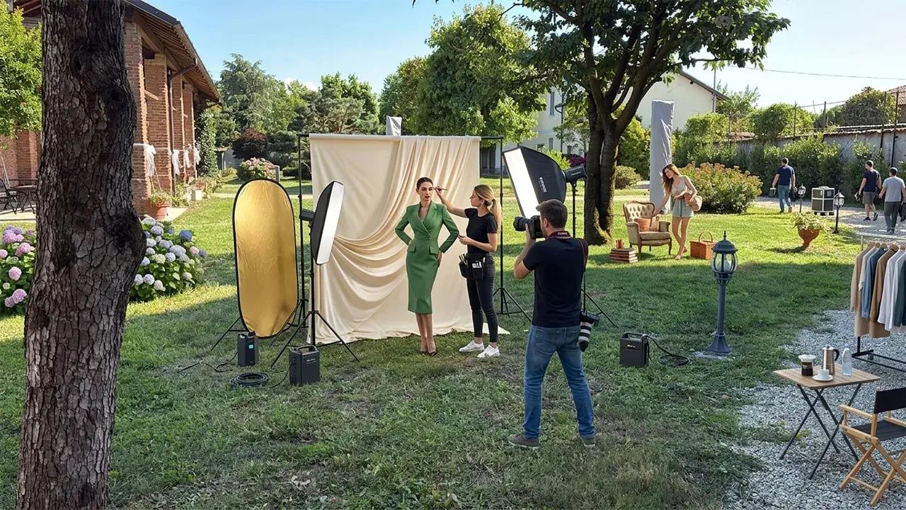Produzioni, shooting e contenuti